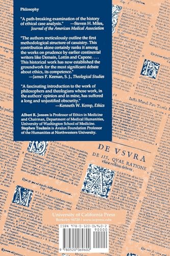 The Abuse of Casuistry: A History of Moral Reasoning