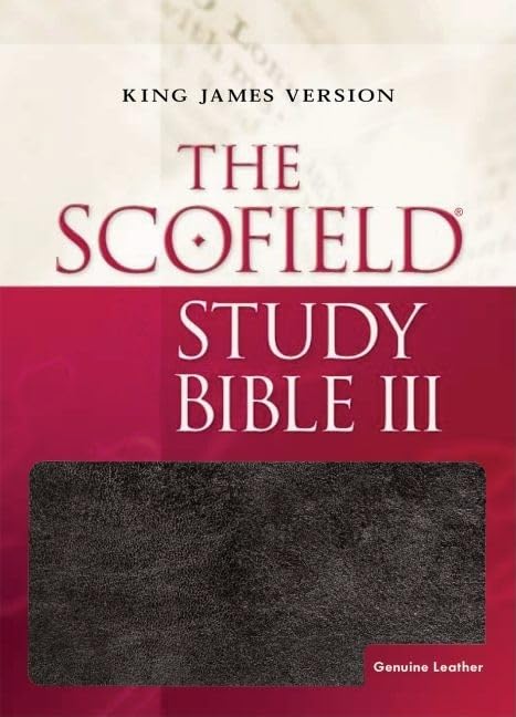 The Scofield Study Bible III, KJV by Oxford University Press