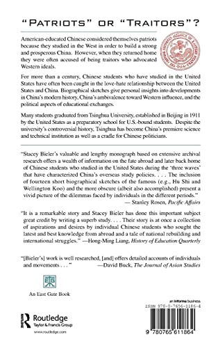 Patriots or Traitors: A History of American Educated Chinese Students