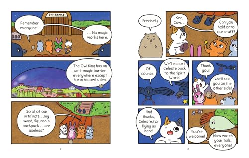 Cat & Cat Adventures: The Lair of the Owl King: A Graphic Novel