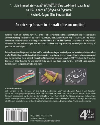 Paracord Fusion Ties - Volume 2: Survival Ties, Pouches, Bar