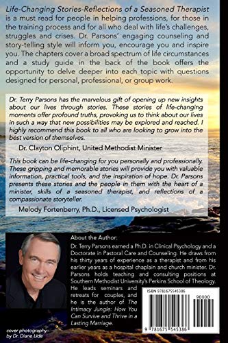 Life-Changing Stories: Reflections of a Seasoned Therapist