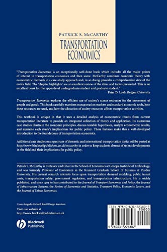 Transportation Economics