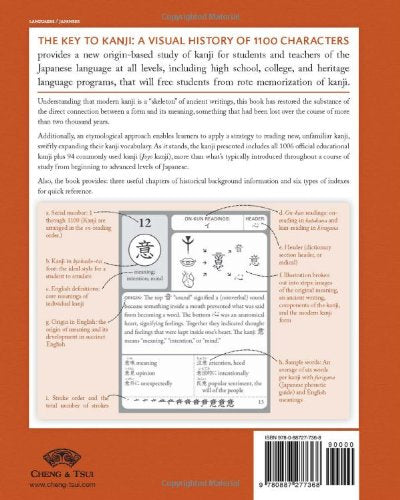 The Key To Kanji: A Visual History of 1100 Characters (English and Japanese Edition)