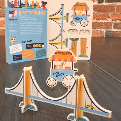 Pop Out Around the World: Read, Build, and Play from New York to Beijing. An Interactive Board Book About Diversity and Cities Around the World (Pop Out Books)