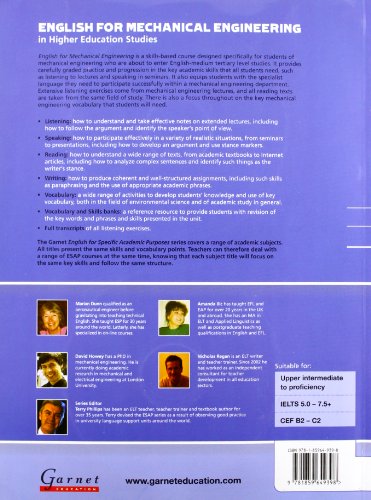 English for Mechanical Engineering Course Book + CDs