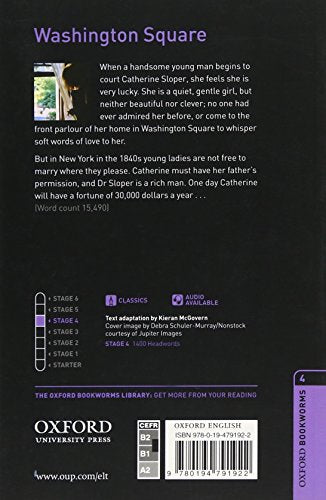 Oxford Bookworms Library: Washington Square: Level 4: 1400-Word Vocabulary
