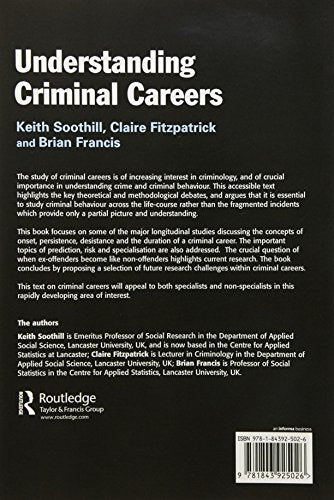 Understanding Criminal Careers