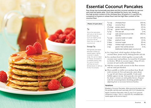 The Complete Coconut Cookbook: 200 Gluten-free, Grain-free and Nut-free Vegan Recipes Using Coconut Flour, Oil, Sugar and More