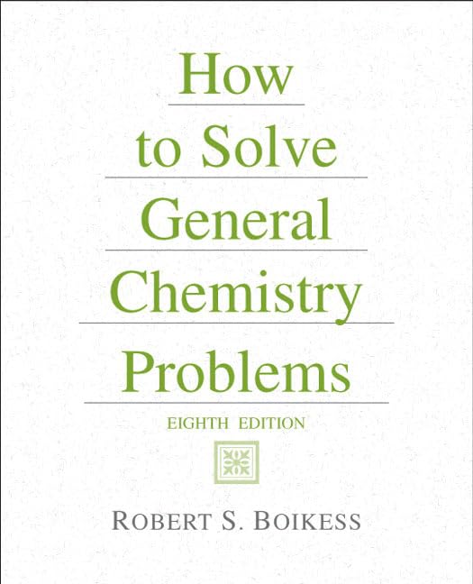 How to Solve General Chemistry Problems