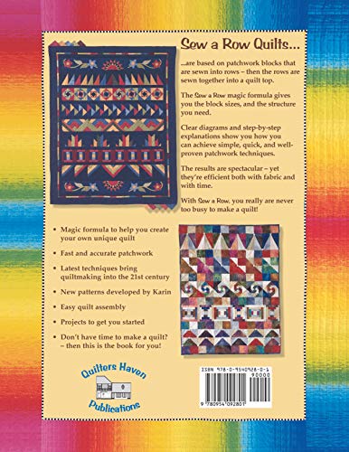 Sew a Row Quilts (Landauer) Make Your Own Quilts with the 'Sew-a-Row' Magic Formula