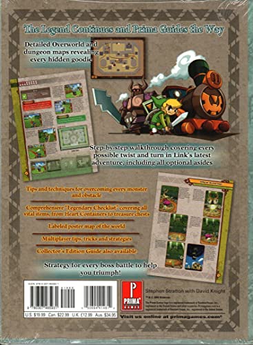 The Legend of Zelda: Spirit Tracks: Prima Official Game Guide