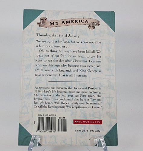 My America: Five Smooth Stones: Hope's Revolutionary War Diary, Book One