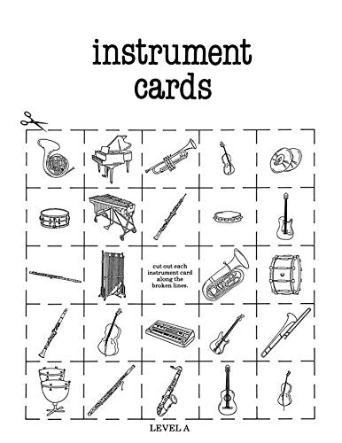 Instrument Bingo Interactive Music Learning Game  Includes 30 Player Cards Caller Cards & Online Audio Access  Fun Classroom Resource for Teaching Instrument Sounds  All Ages Educational Game