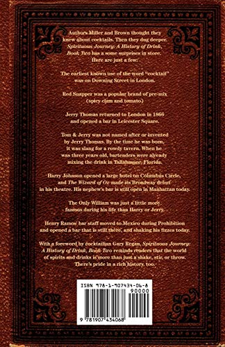 Spirituous Journey: A History of Drink, Book Two