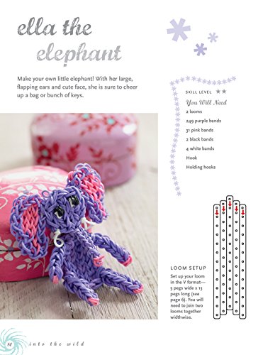 Loopy Loom Rubber Band Animals: 25 fun designs for jewelry and accessories