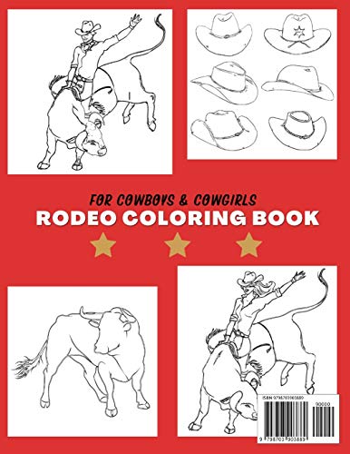 Color It Rodeo: Celebrating Americas Sport with 40 Rodeo Coloring Pages | Western Coloring Book for Ages 8-12 | For Cowboys and Cowgirls