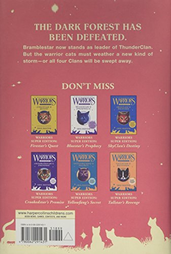 Warriors Super Edition: Bramblestar's Storm — back cover