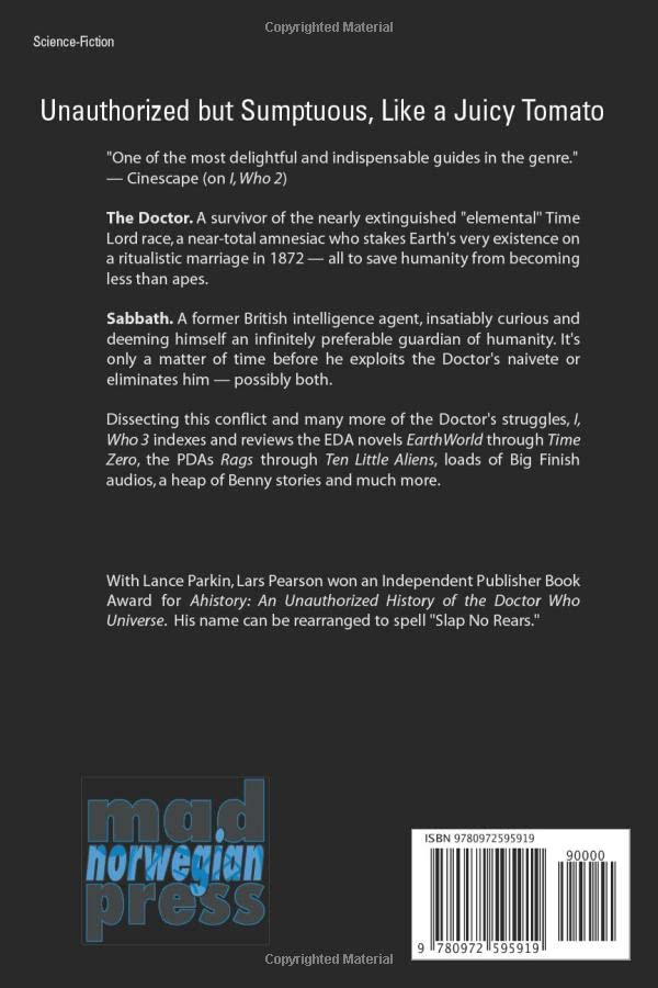 I, Who 3: The Unauthorized Guide to Doctor Who Novels and Au