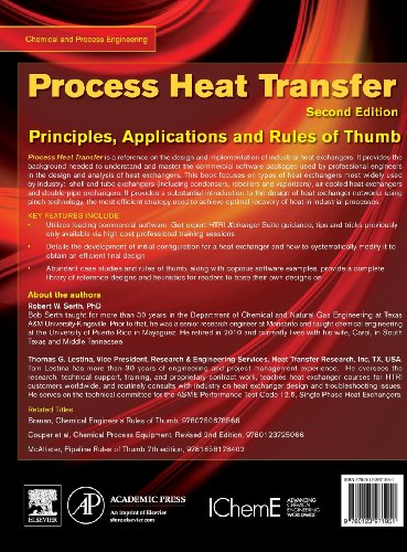 Process Heat Transfer: Principles, Applications and Rules of Thumb