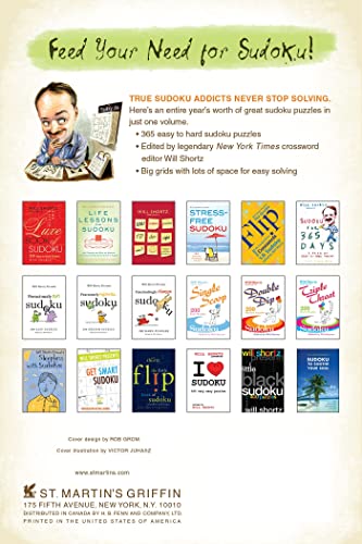 Will Shortz Presents Every Day with Sudoku: 365 Days of Puzzles