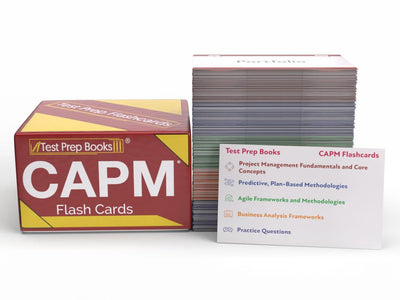 CAPM Exam Prep Study Cards 2026-2027: CAPM Test Prep and Practice Test Questions for the Certified Associate in Project Management [Full Color Cards]