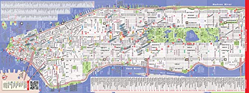 StreetSmart NYC Five Boro Map by VanDam-Laminated pocket city street map w/ attractions in Metro NYC & all 5 boros of NY City: Manhattan, Brooklyn, ... ... new Subway Map - Folded Map 2025 Edition