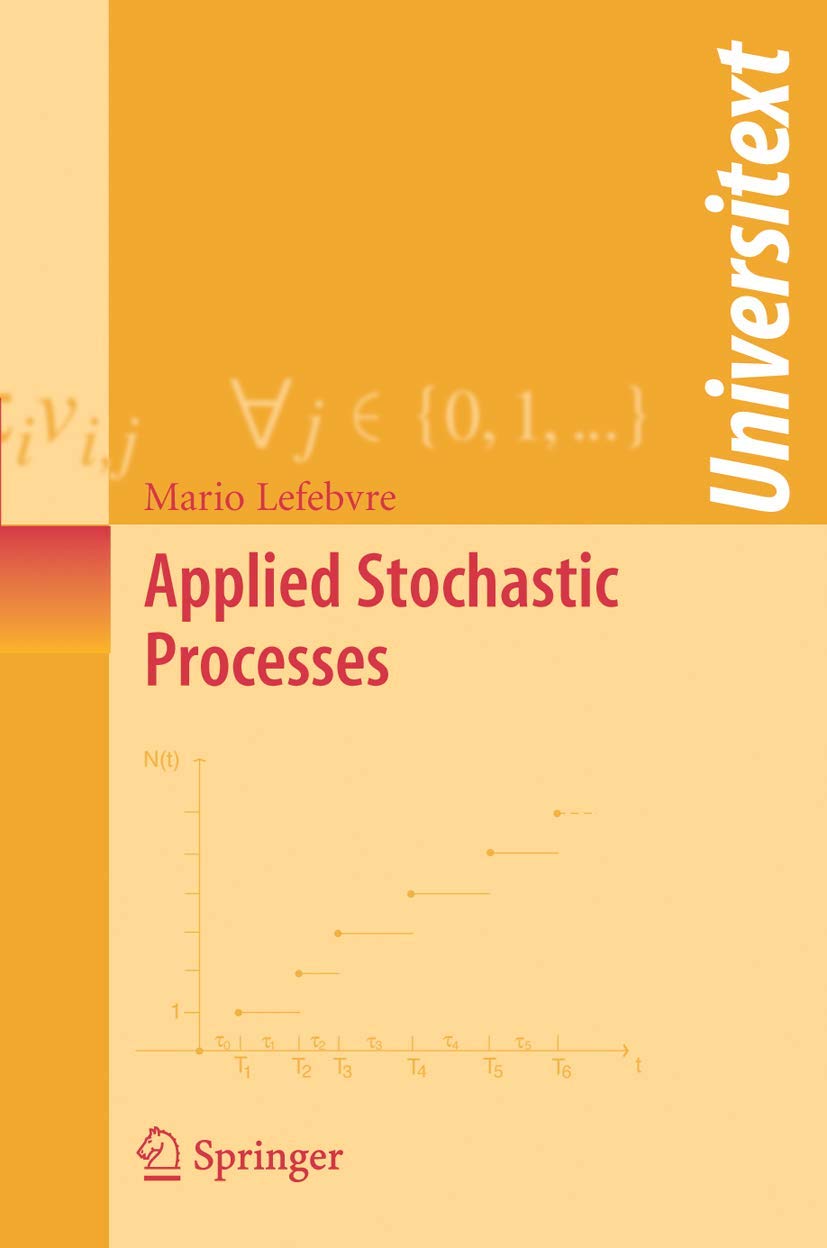 Applied Stochastic Processes (Universitext)