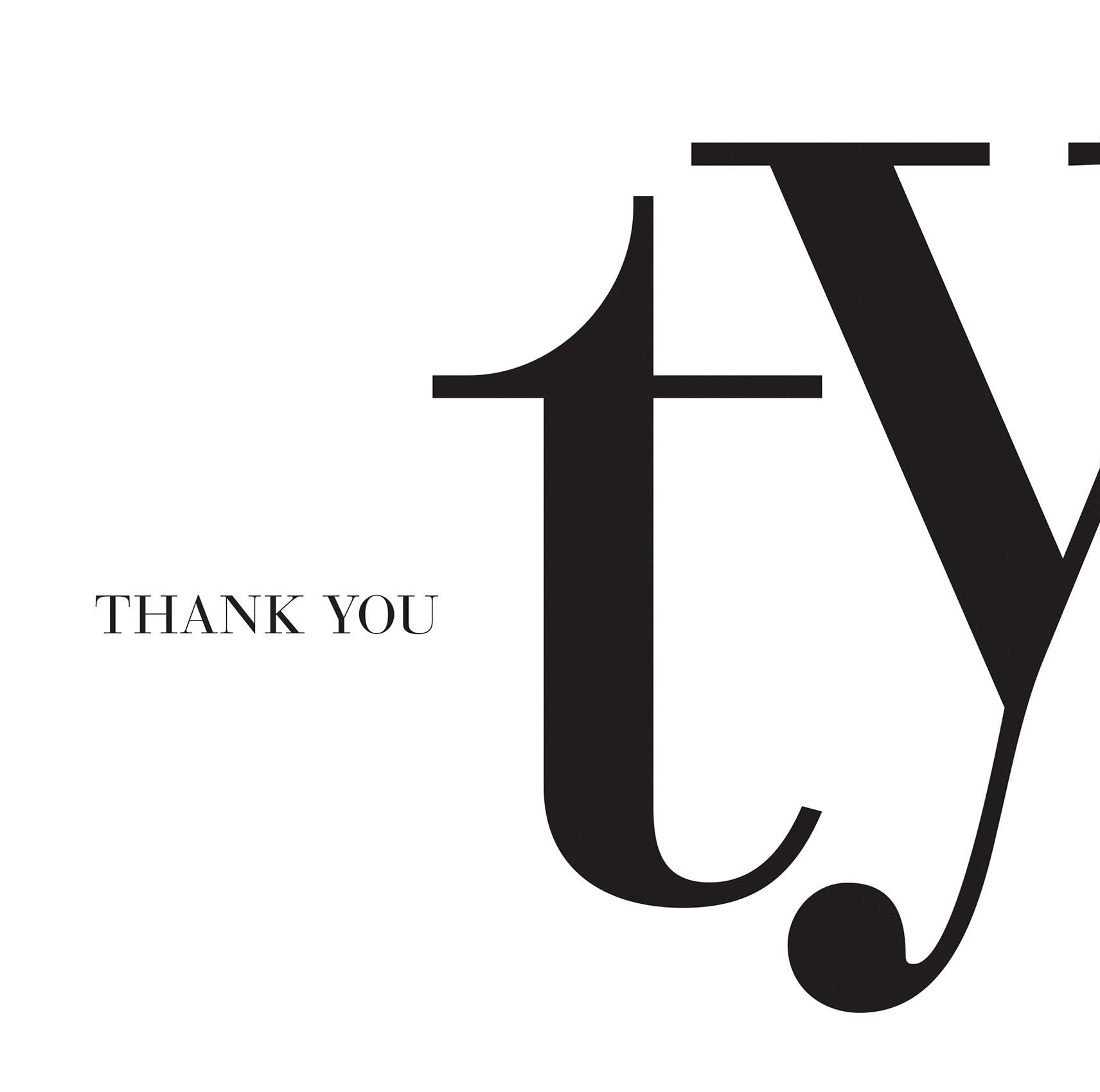 Thank You - A gift book to say thank you.