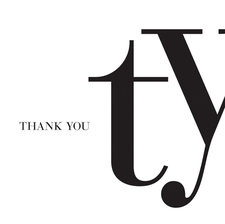 Thank You - A gift book to say thank you.