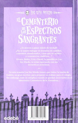 4. EL CEMENTERIO DE LOS ESPECTROS SANGRANTES (Fearless) (Spanish Edition)