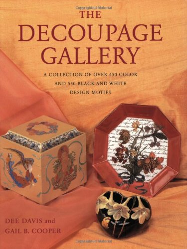 The Decoupage Gallery: A Collection of Over 450 Color and 550 Black-and-White Design Motifs