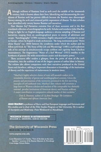 Four Russian Serf Narratives (Wisconsin Studies in Autobiography)