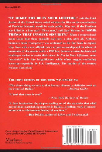 Not in Your Lifetime: The Definitive Book of the JFK Assassination