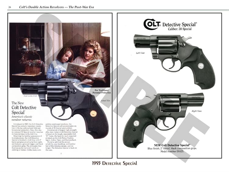Colt's Double Action Revolvers - The Post-War Era