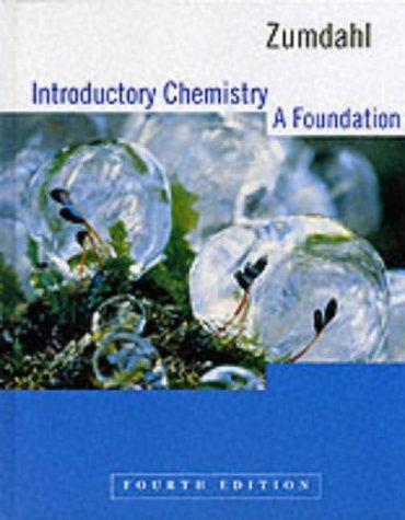 Introductory Chemistry: A Foundation