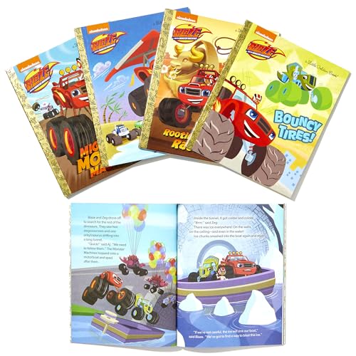 Blaze and the Monster Machines Little Golden Book Library