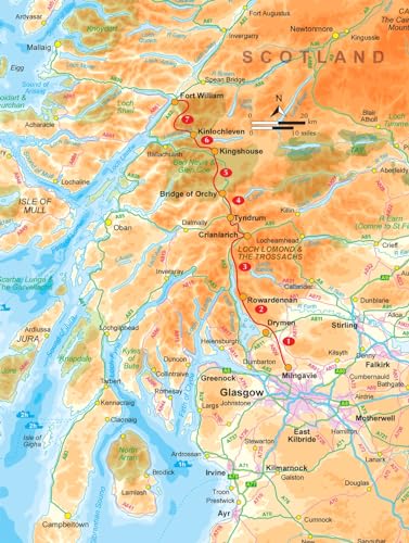 The West Highland Way: Milngavie to Fort William Scottish Long Distance Route (UK long-distance trails series)