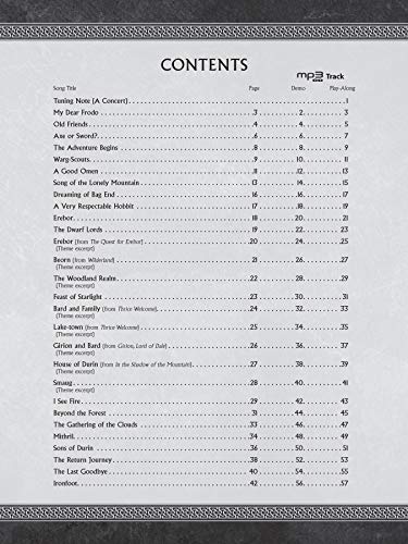 The Hobbit -- The Motion Picture Trilogy Instrumental Solos for Strings: Violin, Book & Online Audio/Software/PDF (Pop Instrumental Solo Series)