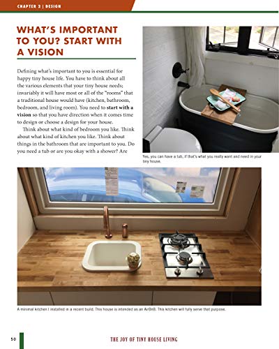 The Joy of Tiny House Living: Everything You Need to Know Before Taking the Plunge (Creative Homeowner) How-To Manual of Practical Considerations for Building, Owning & Living in a Tiny Home on Wheels