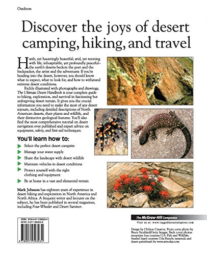 The Ultimate Desert Handbook : A Manual for Desert Hikers, Campers and Travelers