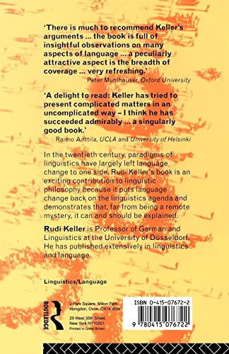 On Language Change: The Invisible Hand in Language