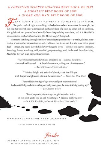 Mathilda Savitch: A Novel