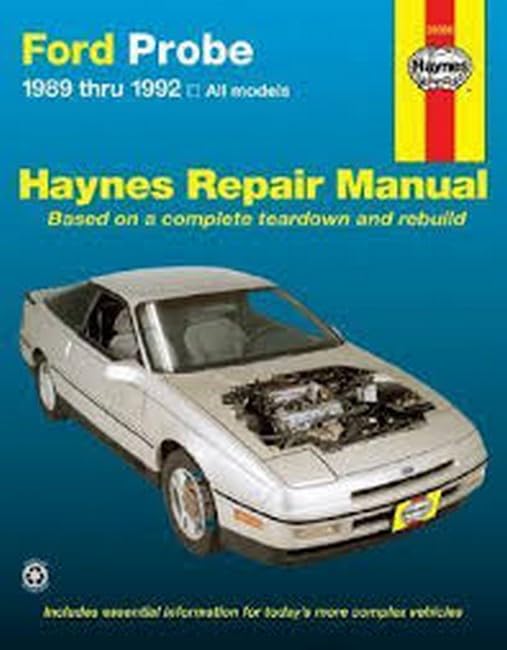 Ford Probe 1989 thru 1992 All Models (Haynes Automotive Repair Manual) (Haynes Repair Manuals)