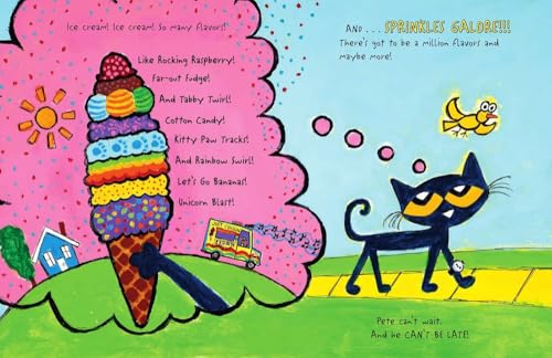 Pete the Cat Screams for Ice Cream!: A Cool Summer Story About Pete the Cat and Ice Cream on a Hot Sunny Afternoon