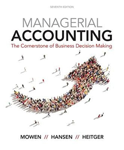 Managerial Accounting: The Cornerstone of Business Decision Making