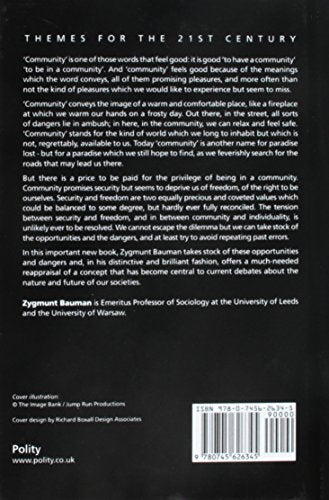 Community: Seeking Safety in an Insecure World (Themes for the 21st Century)