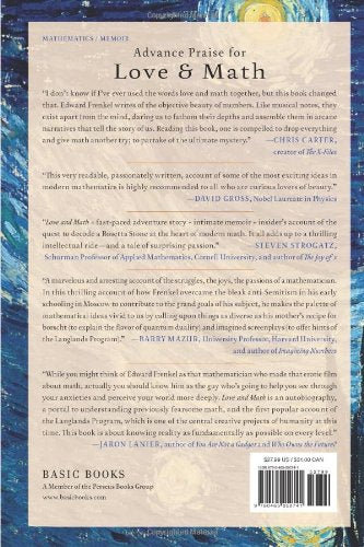 Love and Math: The Heart of Hidden Reality by Edward Frenkel