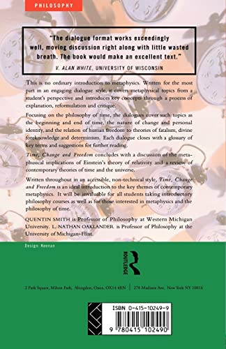 Time, Change and Freedom: An Introduction to Metaphysics