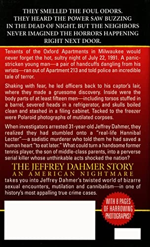 The Jeffrey Dahmer Story: An American Nightmare — back cover